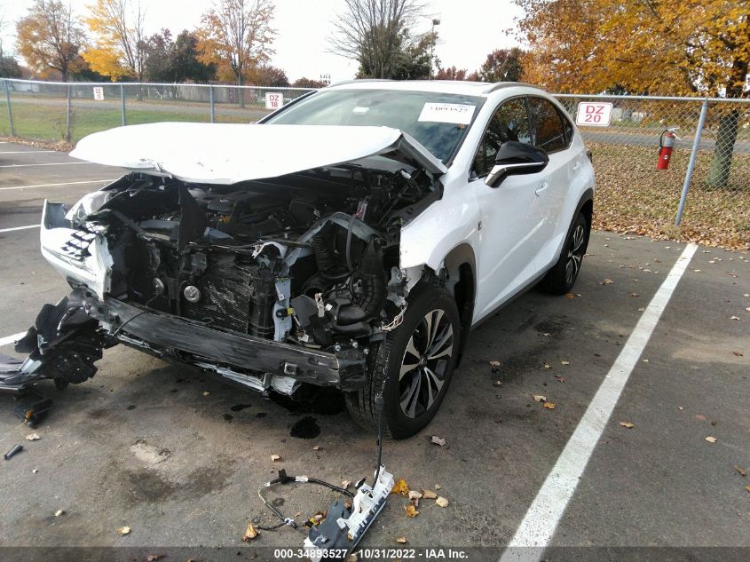 2021 LEXUS NX NX 300 F SPORT VIN: JTJSARDZ0M5020595