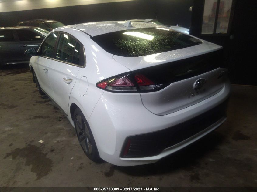 2022 HYUNDAI IONIQ HYBRID LIMITED VIN: KMHC05LC3NU278337