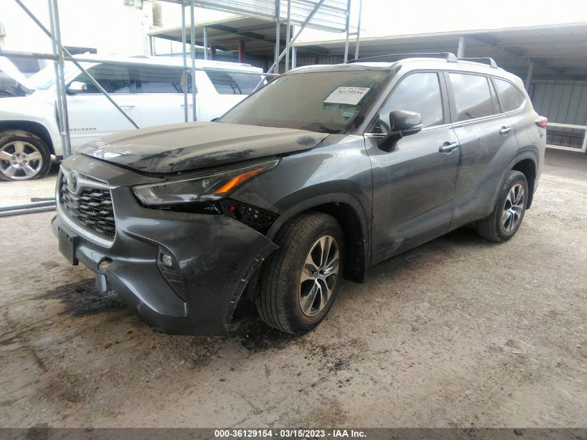 2023 TOYOTA HIGHLANDER L/LE/XLE/XSE/LIMITED VIN: 5TDKDRBH0PS012404