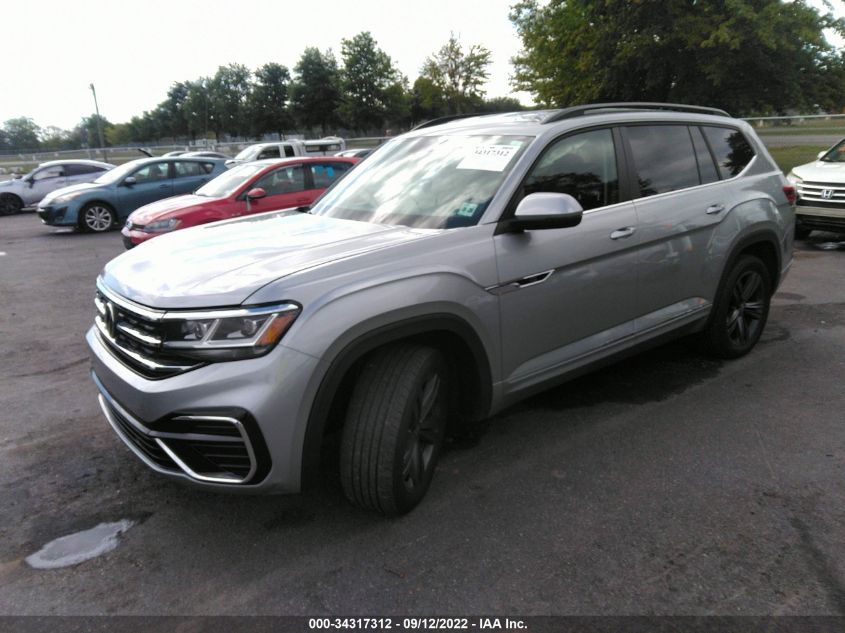 2021 VOLKSWAGEN ATLAS 3.6L V6 SE W VIN: 1V2NR2CA2MC535426