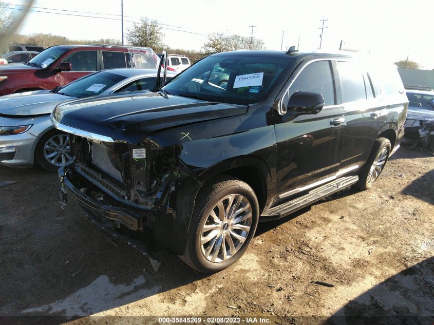 2022 CADILLAC ESCALADE PREMIUM LUXURY VIN: 1GYS3BKL5NR263360