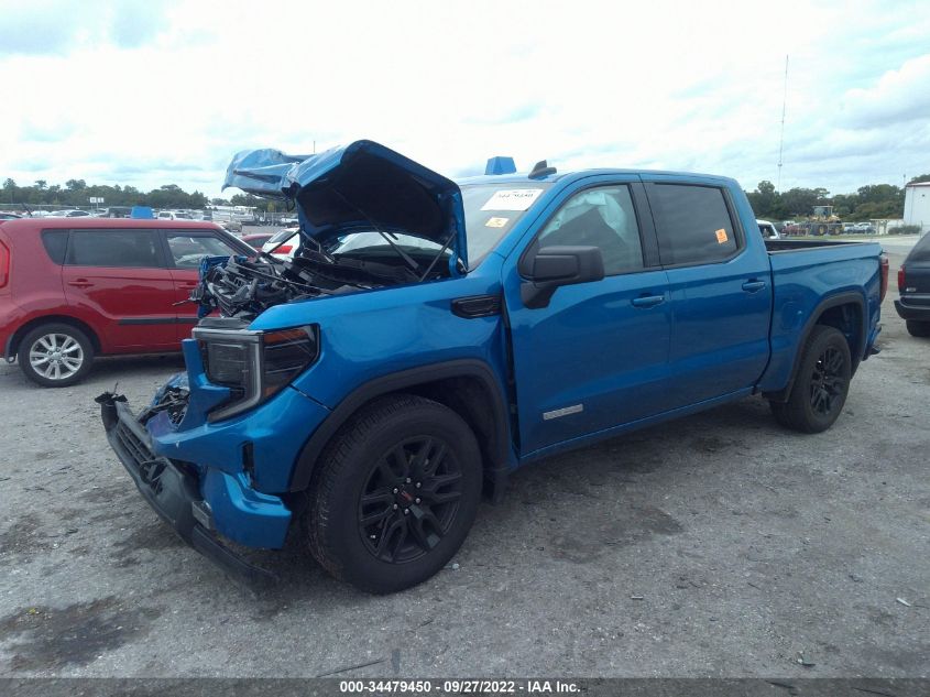 2022 GMC SIERRA 1500 ELEVATION VIN: 3GTPHCEK1NG619163