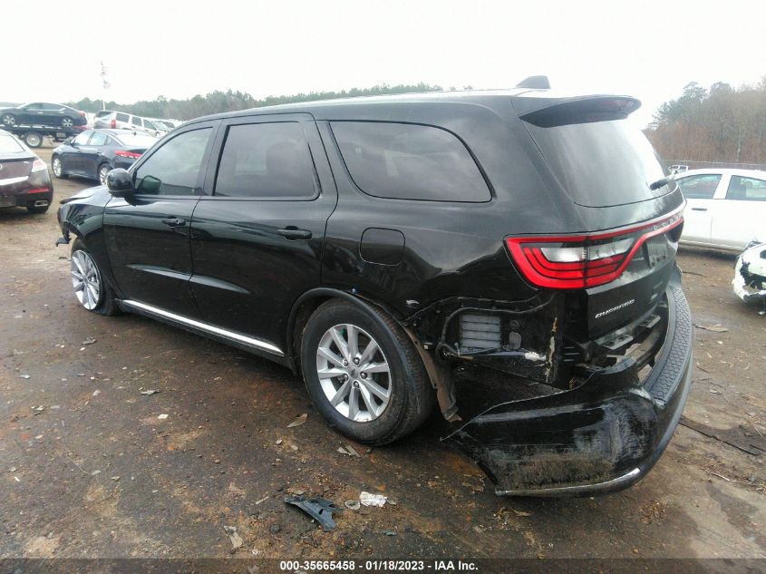 2021 DODGE DURANGO SXT VIN: 1C4RDHAG1MC740389