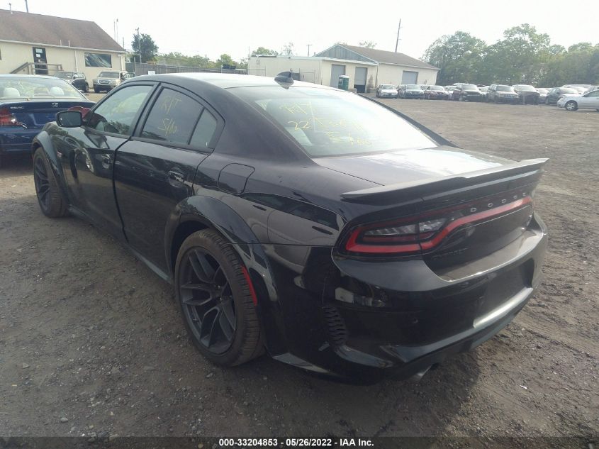 2021 DODGE CHARGER SCAT PACK WIDEBODY VIN: 2C3CDXGJ8MH630525