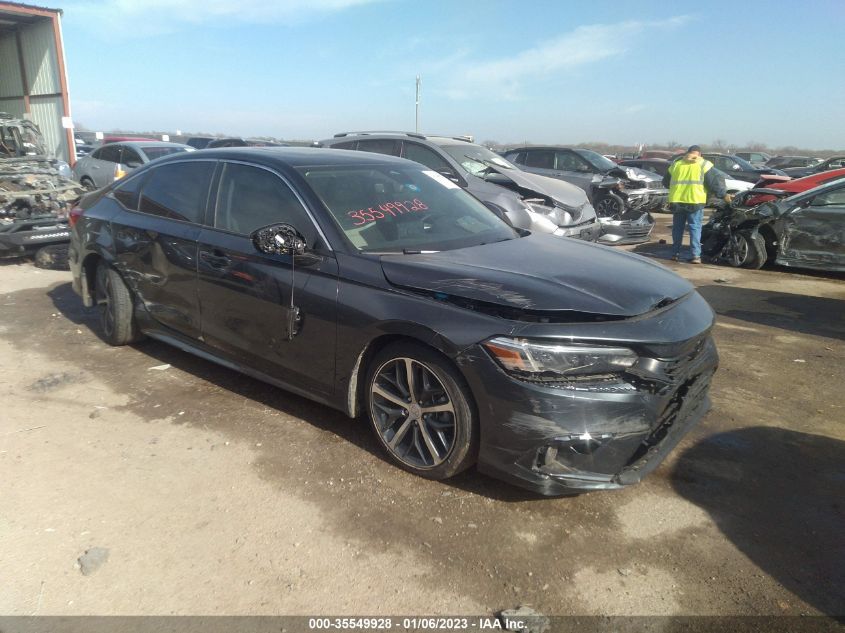 2022 HONDA CIVIC SEDAN TOURING VIN: 2HGFE1F91NH321024