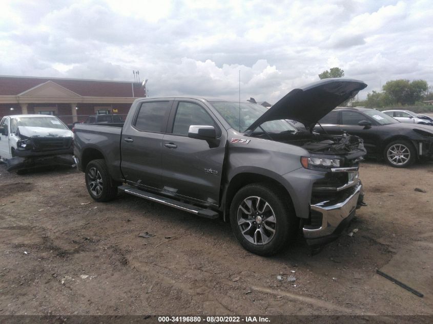 2021 CHEVROLET SILVERADO 1500 LT VIN: 3GCUYDED9MG465889
