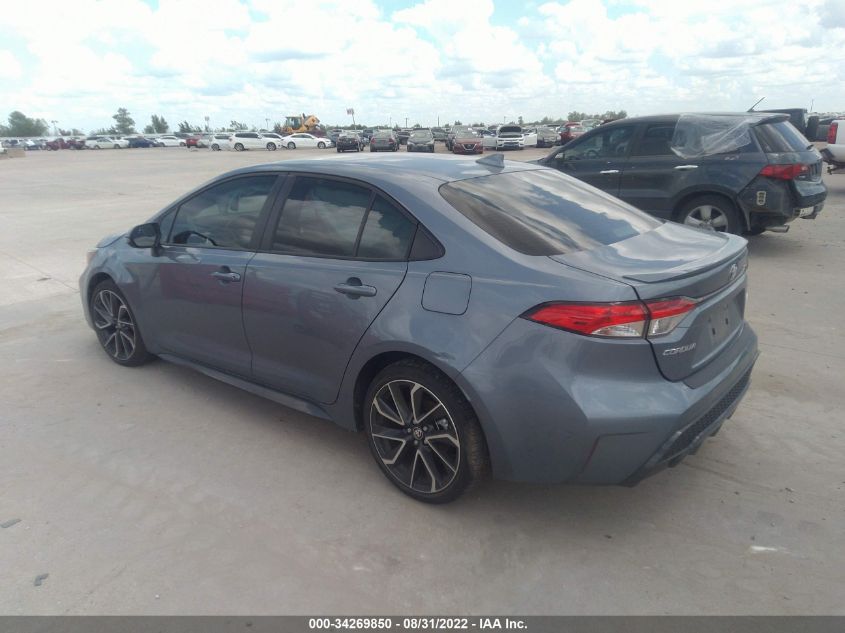2022 TOYOTA COROLLA SE/SE NIGHTSHADE/APEX SE VIN: JTDS4MCEXNJ081456