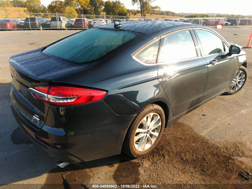 2020 FORD FUSION SE VIN: 3FA6P0HD9LR258833