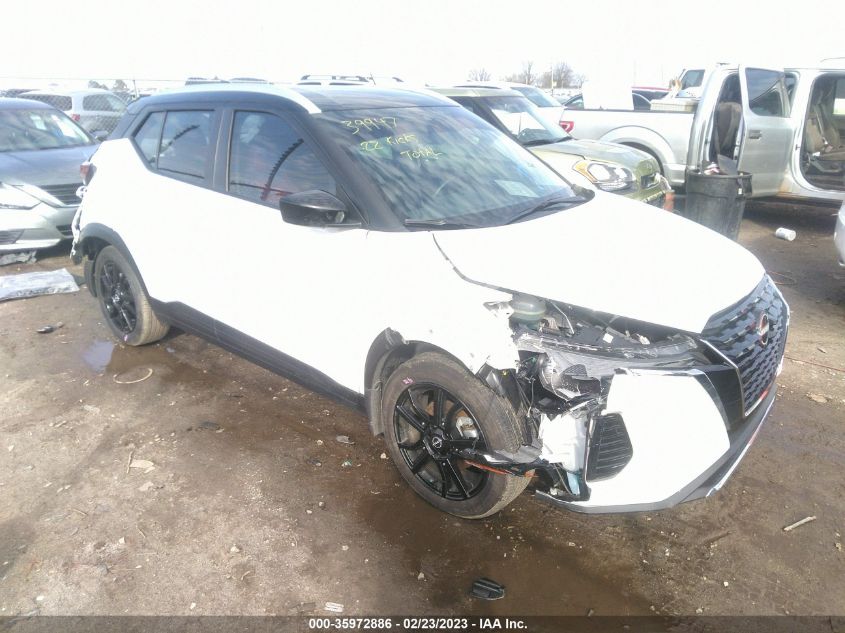 2022 NISSAN KICKS SV VIN: 3N1CP5CV4NL507929