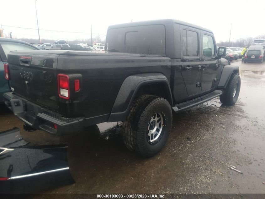 2022 JEEP GLADIATOR SPORT S VIN: 1C6HJTAG1NL156123