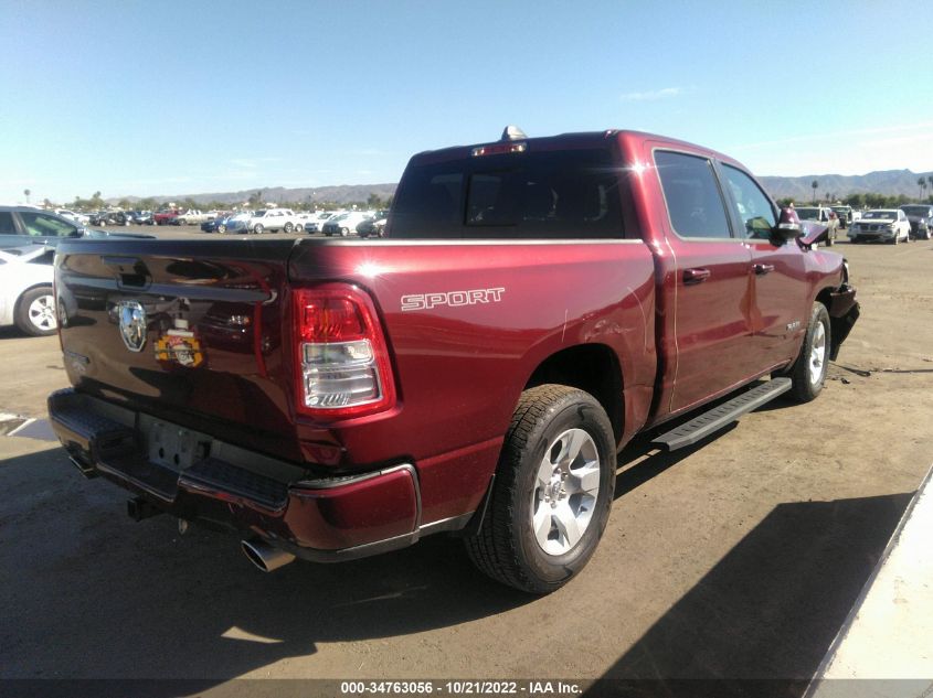 2021 RAM 1500 BIG HORN VIN: 1C6RREFT1MN746792