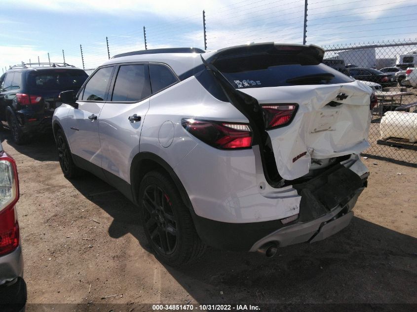 2021 CHEVROLET BLAZER LT VIN: 3GNKBCRSXMS537084