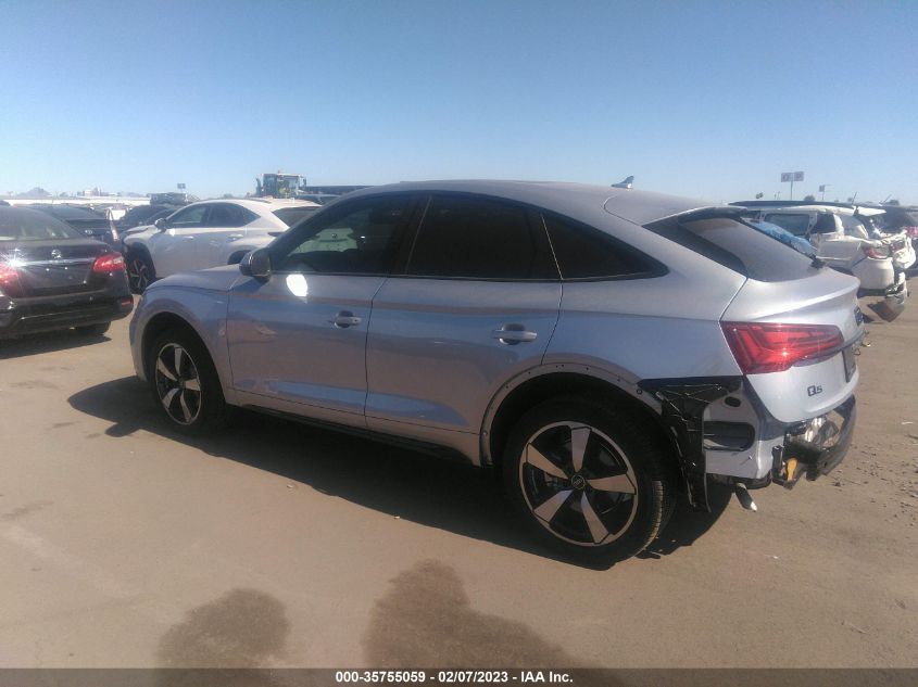 2022 AUDI Q5 SPORTBACK S LINE PREMIUM PLUS VIN: WA15AAFY7N2137626