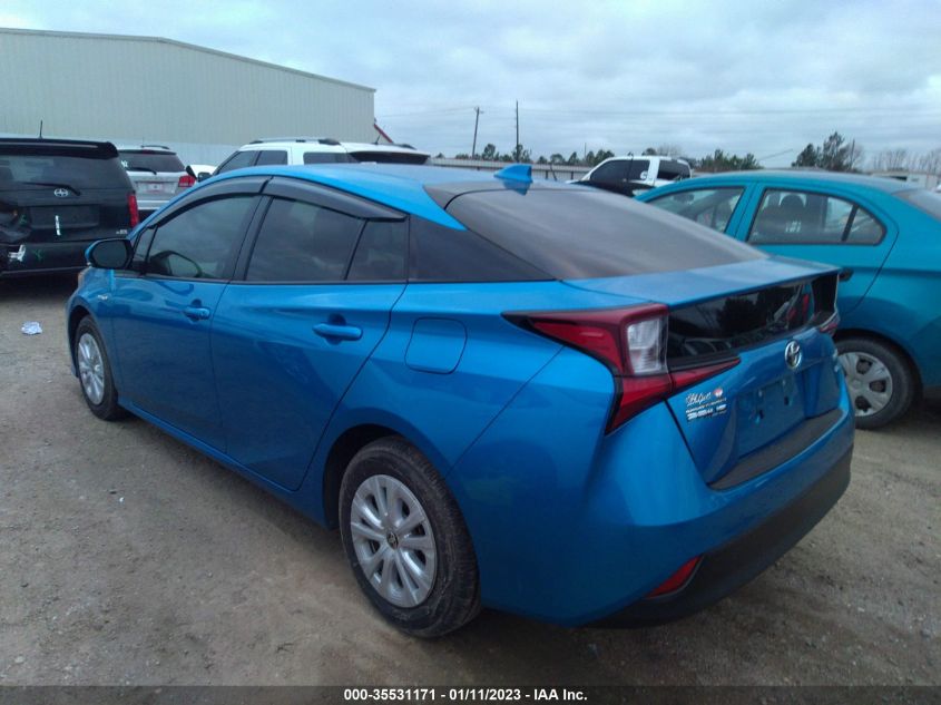 2022 TOYOTA PRIUS L VIN: JTDKAMFU3N3172018