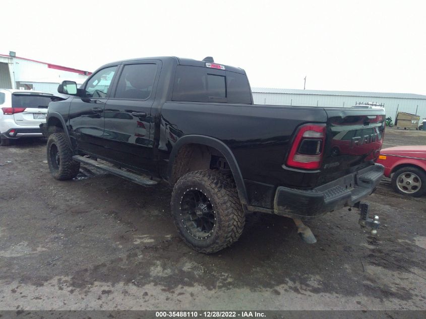 2020 RAM 1500 REBEL VIN: 1C6SRFLT3LN199213