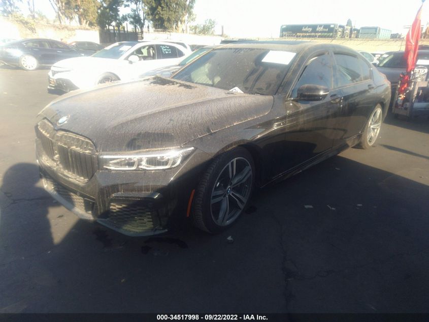 2022 BMW 7 SERIES 740I VIN: WBA7T2C03NCK22421