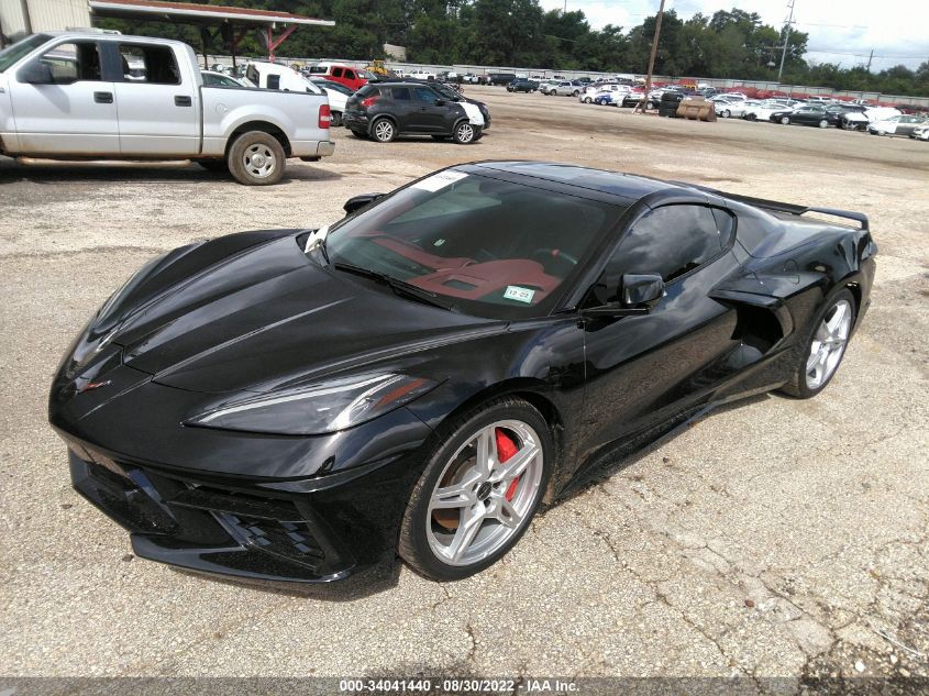 2021 CHEVROLET CORVETTE 3LT VIN: 1G1YC2D42M5100489