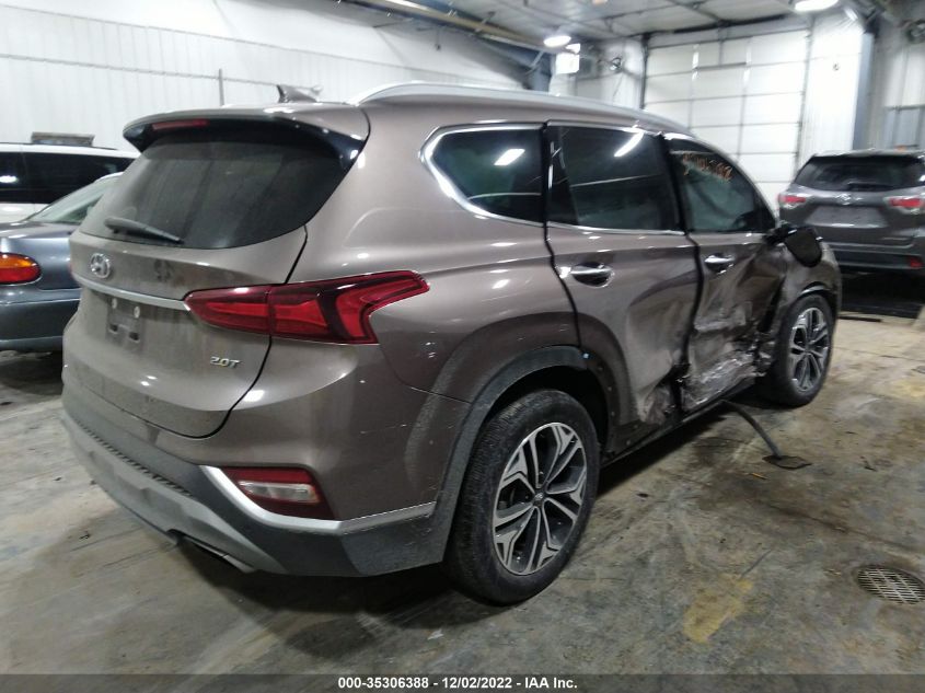 2020 HYUNDAI SANTA FE SEL VIN: 5NMS33AAXLH271144