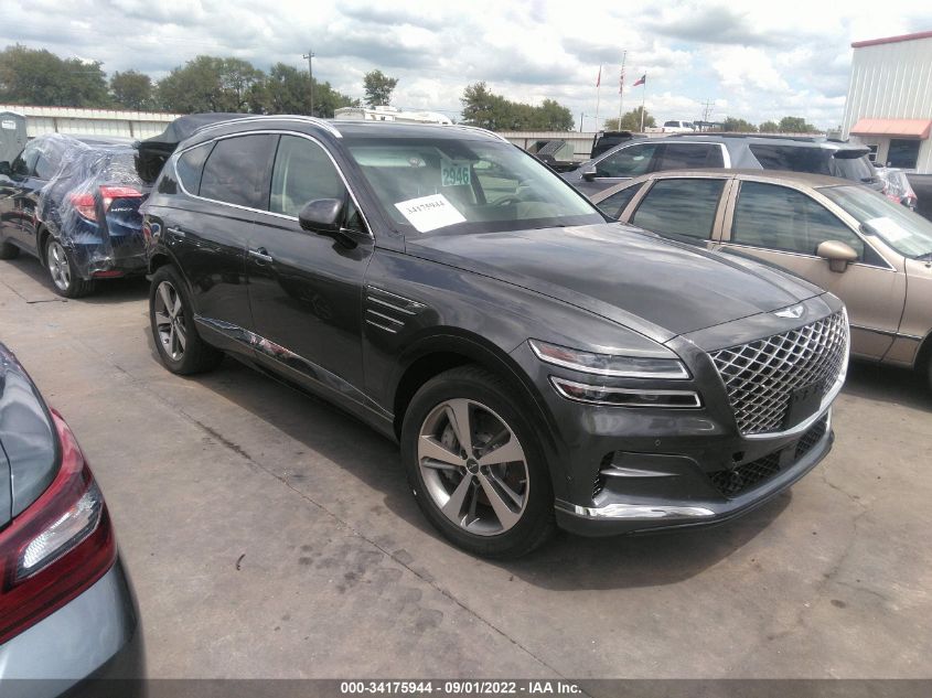 2021 GENESIS GV80 VIN: KMUHCESC2MU039053