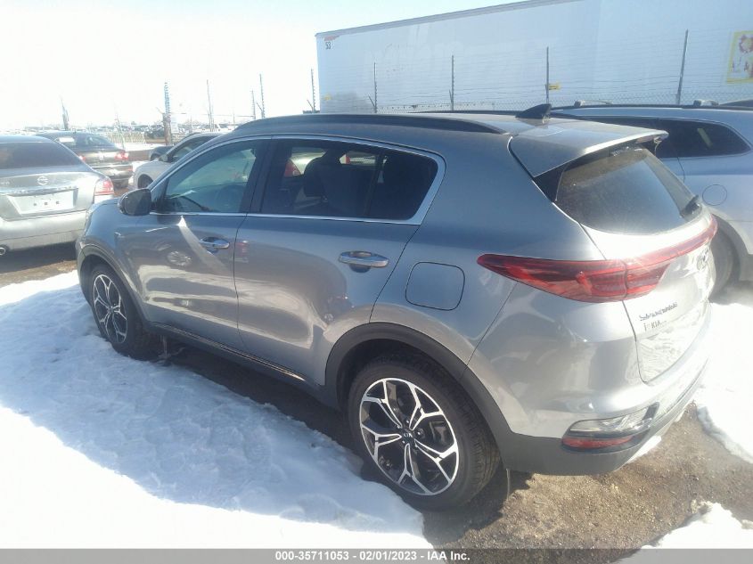 2021 KIA SPORTAGE SX TURBO VIN: KNDPRCA60M7869123