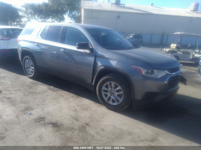 2021 CHEVROLET TRAVERSE LS VIN: 1GNERFKW6MJ145812