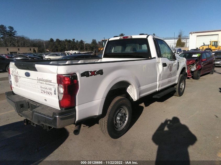 2022 FORD SUPER DUTY F-250 SRW XL/XLT VIN: 1FTBF2B66NEC00847