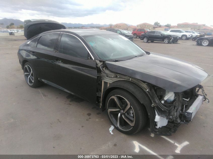 2022 HONDA ACCORD SEDAN SPORT SE VIN: 1HGCV1F44NA054533