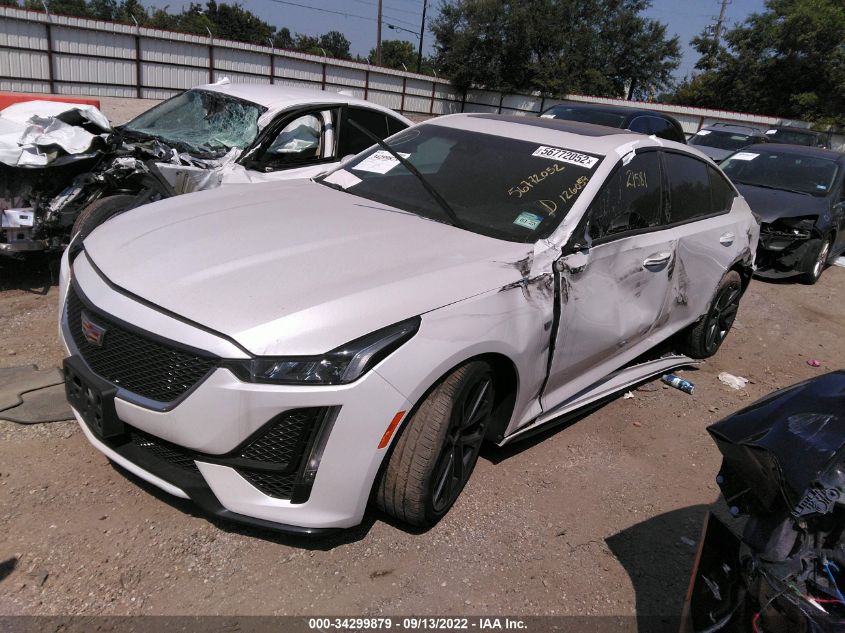 2021 CADILLAC CT5 SPORT VIN: 1G6DP5RK4M0126059