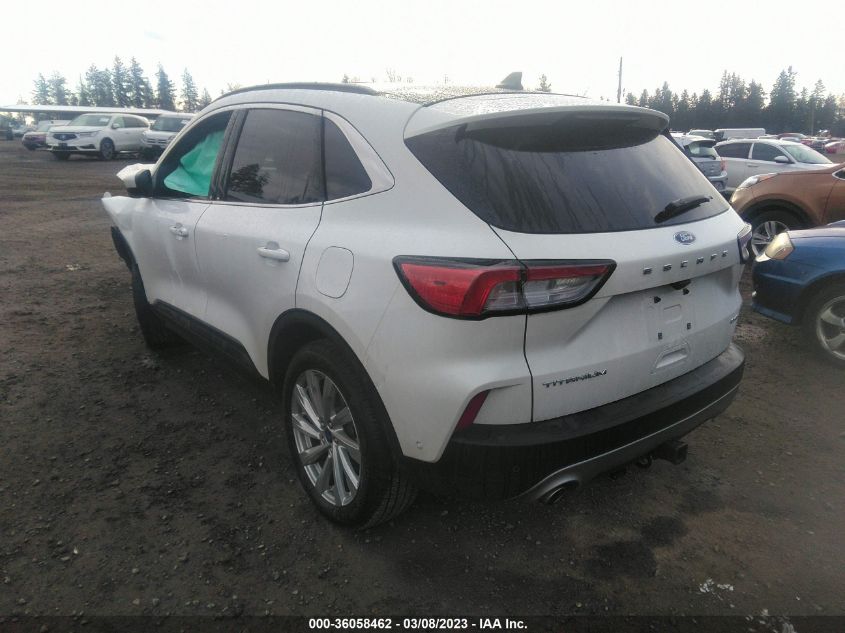 2022 FORD ESCAPE TITANIUM VIN: 1FMCU9J95NUB60924