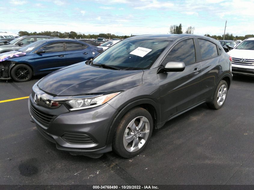 2021 HONDA HR-V LX VIN: 3CZRU5H32MM721490