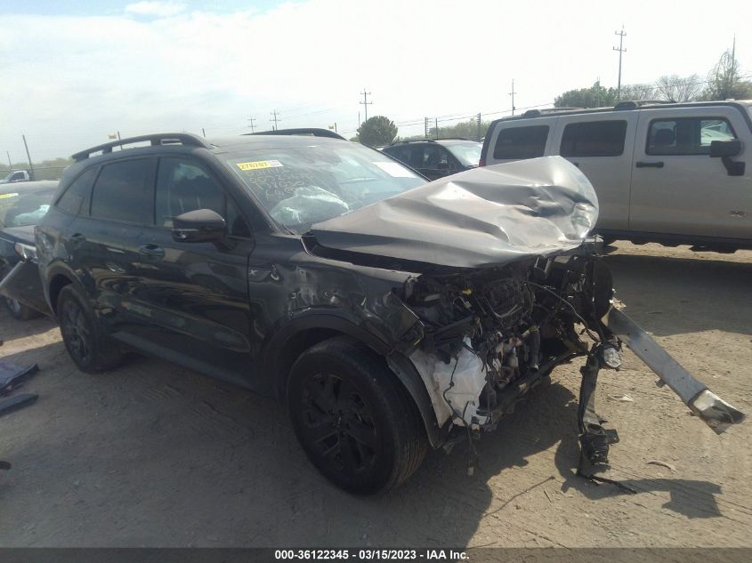 2022 KIA SORENTO X-LINE S VIN: 5XYRLDLC5NG138050