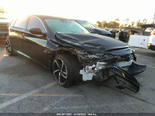 2022 HONDA ACCORD SEDAN SPORT VIN: 1HGCV1F31NA012294