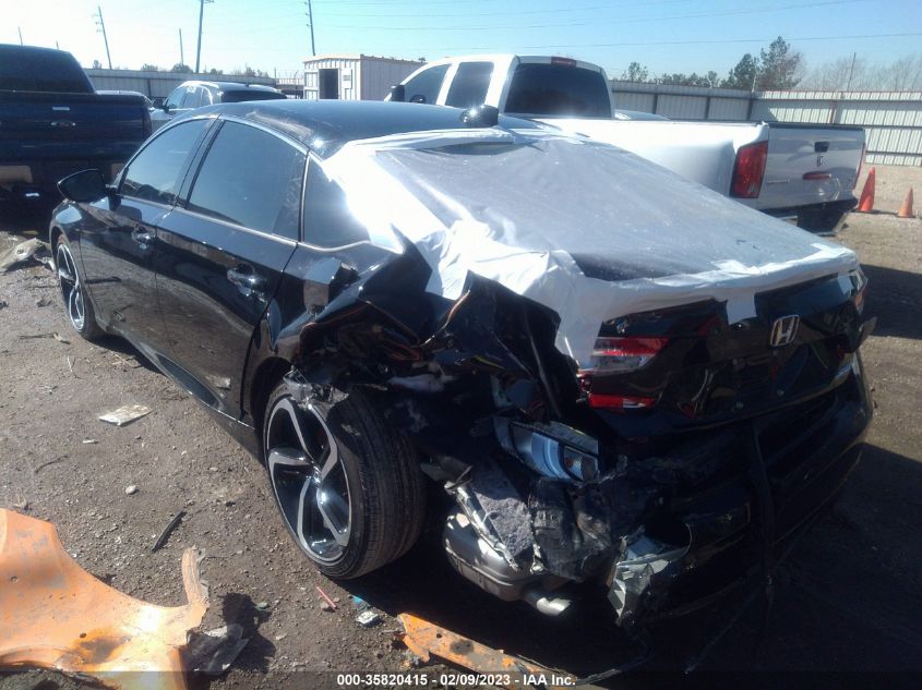 2022 HONDA ACCORD SEDAN SPORT SE VIN: 1HGCV1F49NA059839