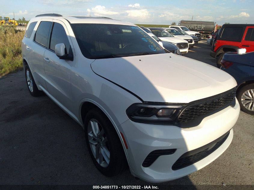 2021 DODGE DURANGO GT PLUS VIN: 1C4RDHDG2MC626977