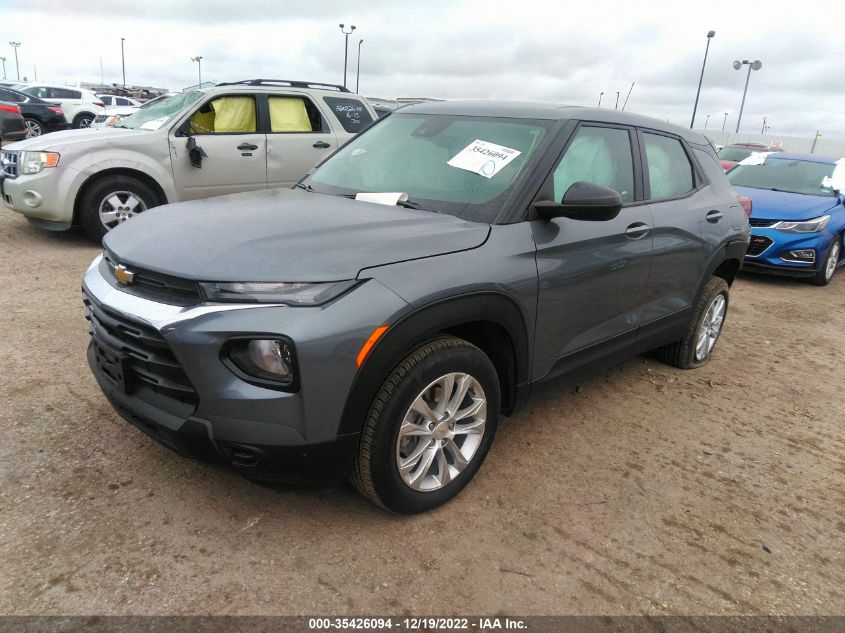 2022 CHEVROLET TRAILBLAZER LS VIN: KL79MNSL7NB086884