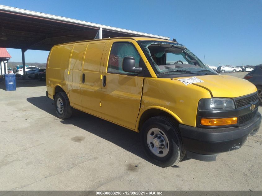 2021 CHEVROLET EXPRESS CARGO VAN VIN: 1GCWGAFP6M1167849