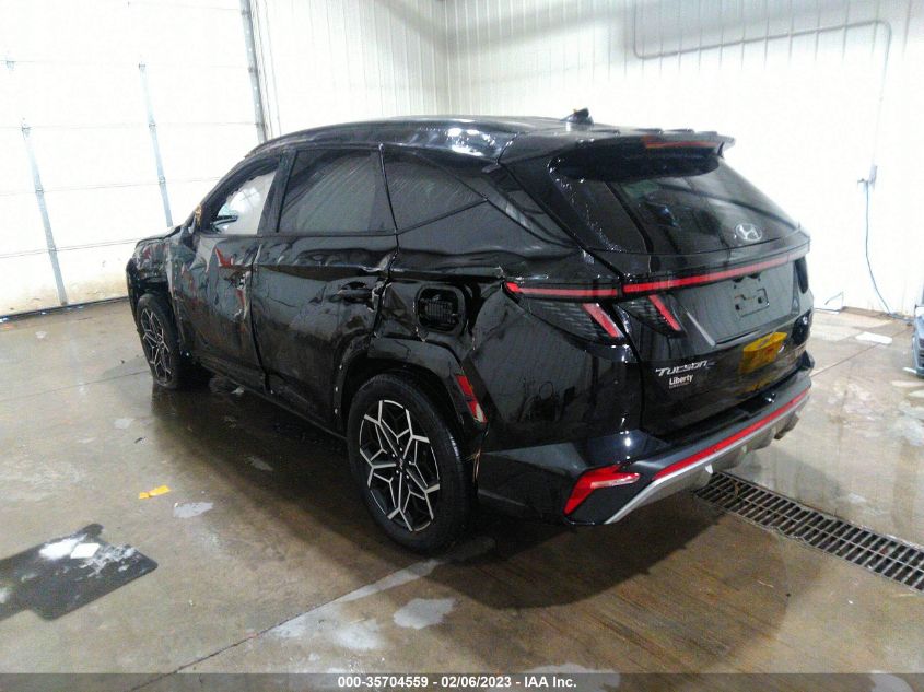 2022 HYUNDAI TUCSON N LINE VIN: KM8JFCAE1NU141153