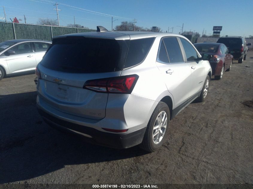 2022 CHEVROLET EQUINOX LT VIN: 3GNAXTEV9NL135422