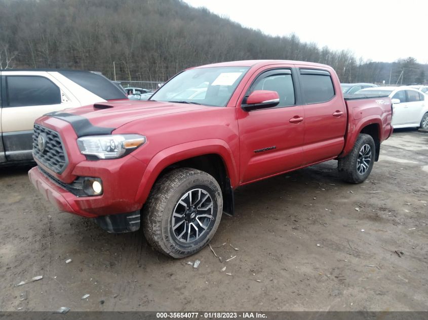 2022 TOYOTA TACOMA 4WD SR/SR5/TRD SPORT VIN: 3TMCZ5AN9NM528859