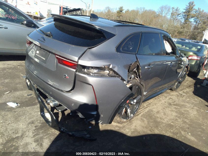 2022 JAGUAR F-PACE SVR VIN: SADCZ2EE6NA700047