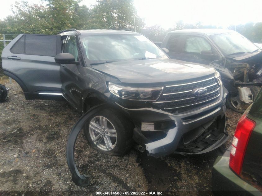 2021 FORD EXPLORER XLT VIN: 1FMSK8DHXMGA58630