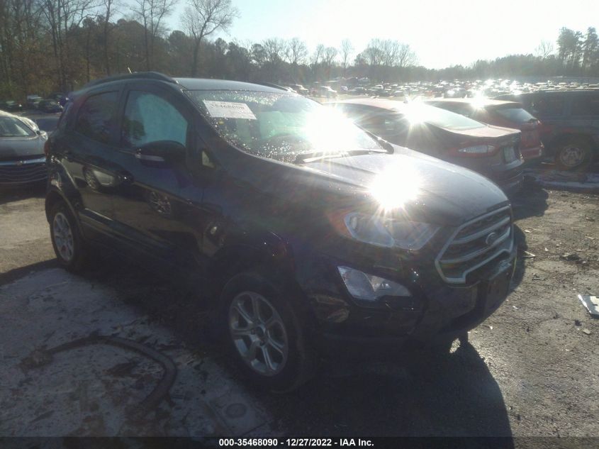 2020 FORD ECOSPORT SE VIN: MAJ6S3GLXLC365641