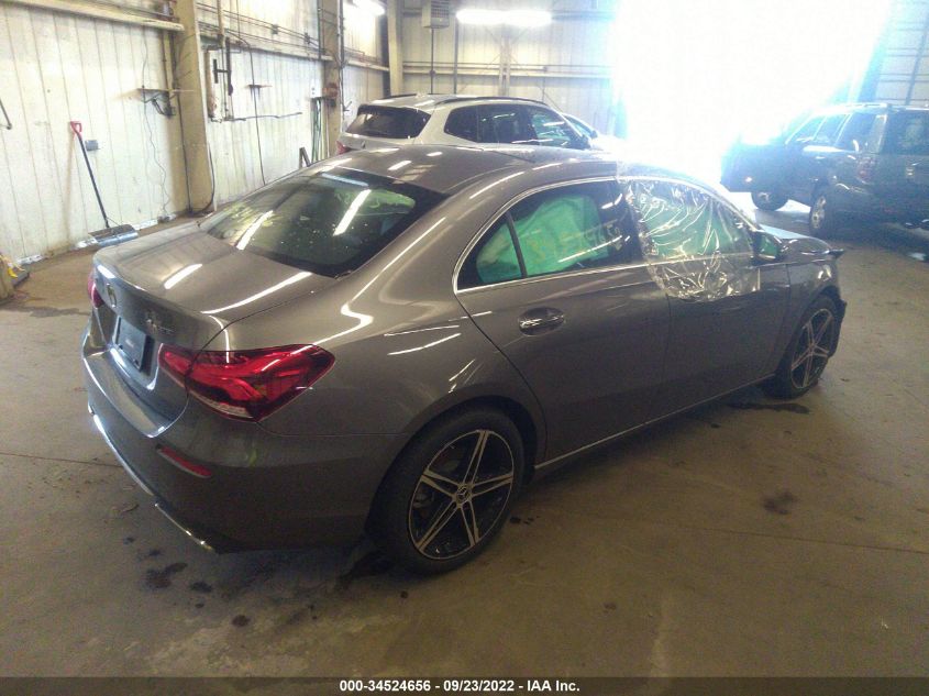 2021 MERCEDES-BENZ A-CLASS A 220 VIN: W1K3G4FB8MJ318009
