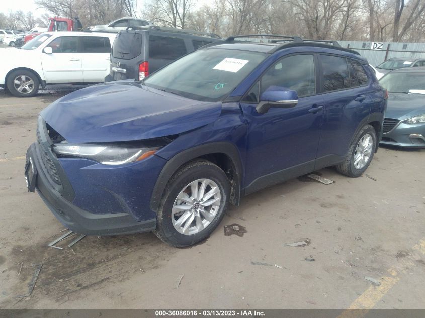 2022 TOYOTA COROLLA CROSS LE VIN: 7MUBAABG5NV035634