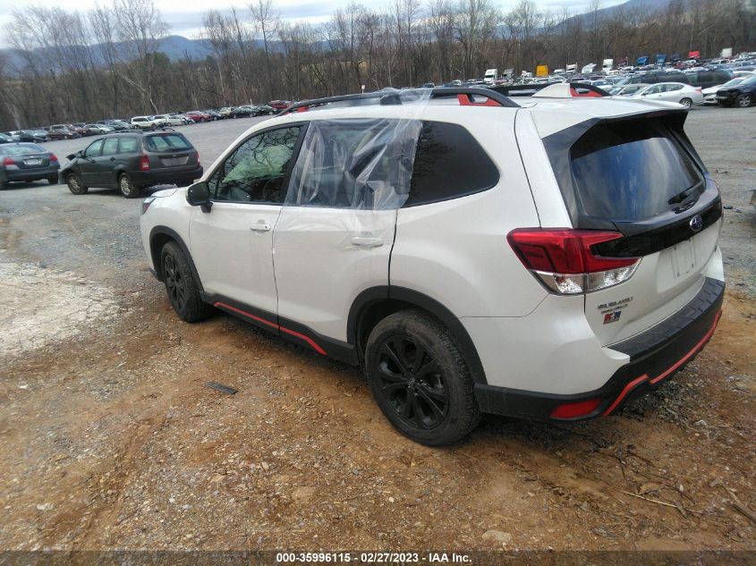 2022 SUBARU FORESTER SPORT VIN: JF2SKAJC4NH410151