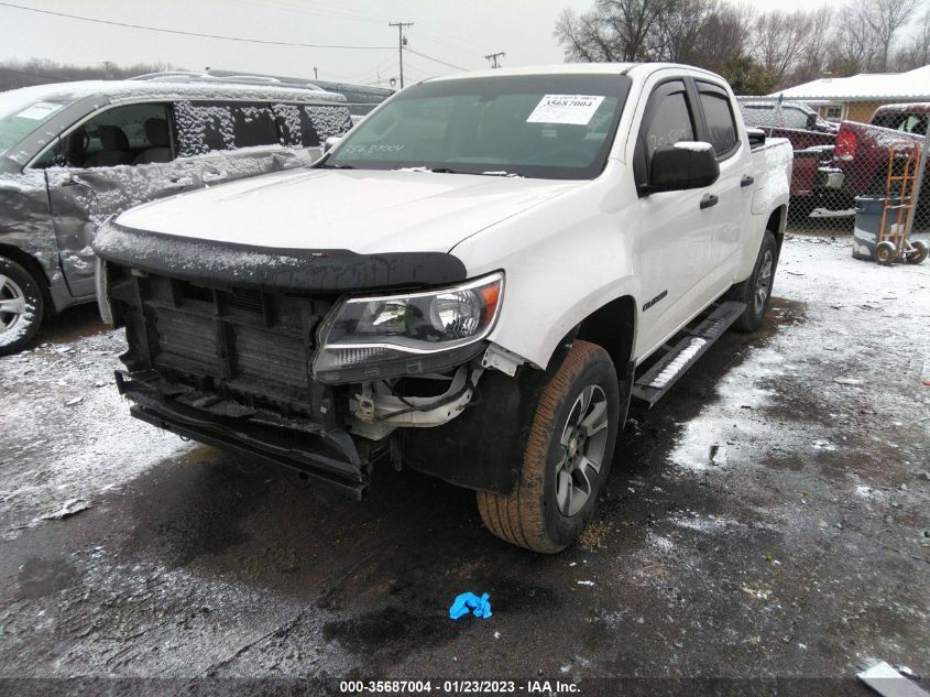 2021 CHEVROLET COLORADO 2WD WORK TRUCK VIN: 1GCGSBEA8M1109165