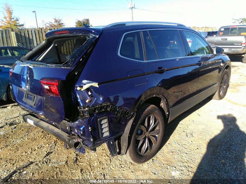 2022 VOLKSWAGEN TIGUAN SE VIN: 3VV3B7AXXNM065777