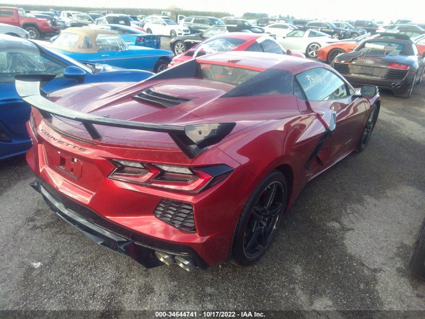 2022 CHEVROLET CORVETTE 2LT VIN: 1G1YB3D46N5101655