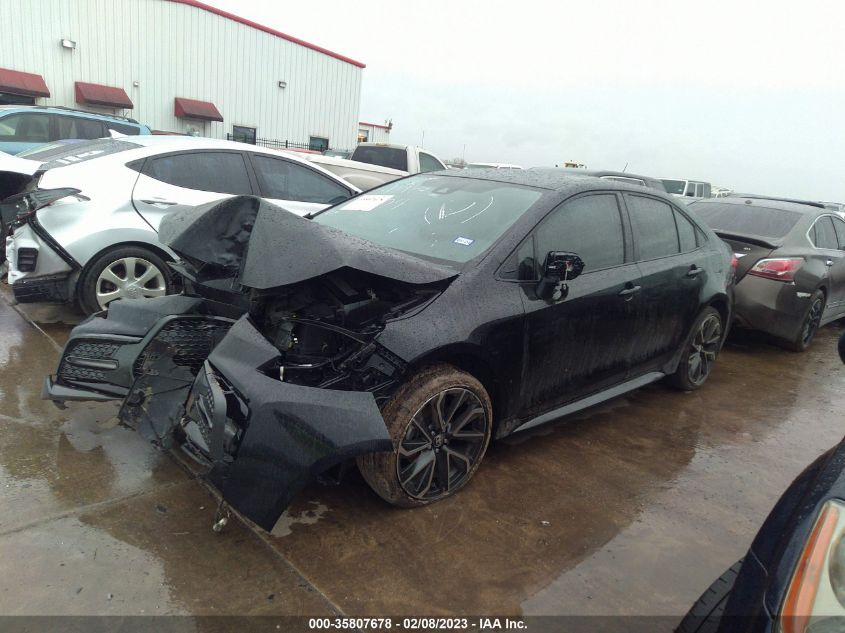 2022 TOYOTA COROLLA SE/SE NIGHTSHADE/APEX SE VIN: JTDS4MCEXNJ096832