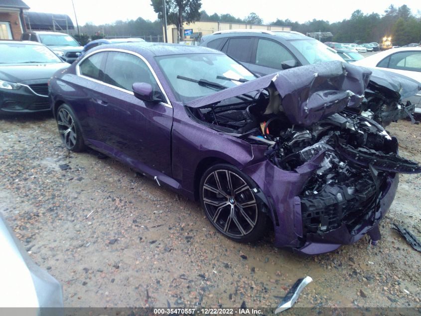 2022 BMW 2 SERIES 230I VIN: 3MW23CM06N8C50297